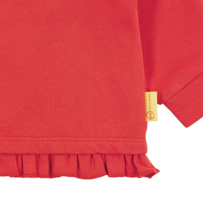 Sweatshirt, rot für Mädchen