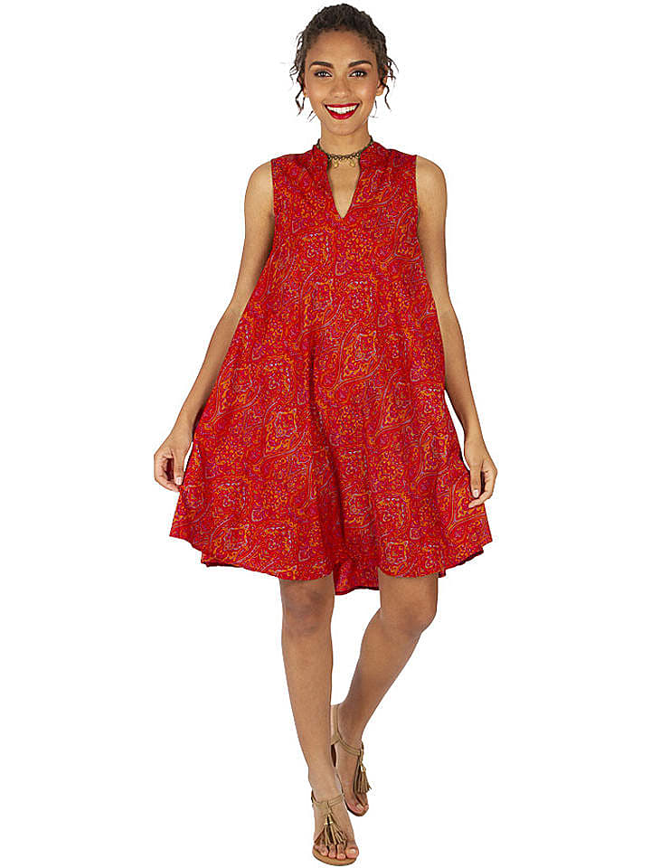 Aller Simplement Kleid in Rot günstig kaufen 34/36