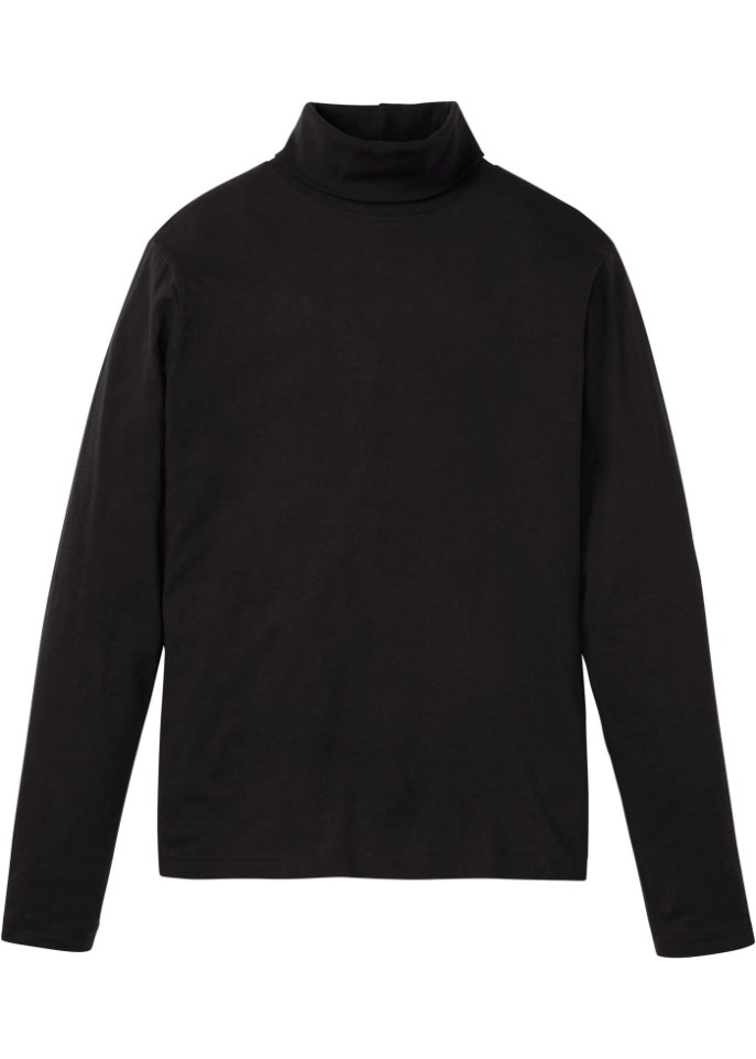 Langarmshirt mit Rollkragen