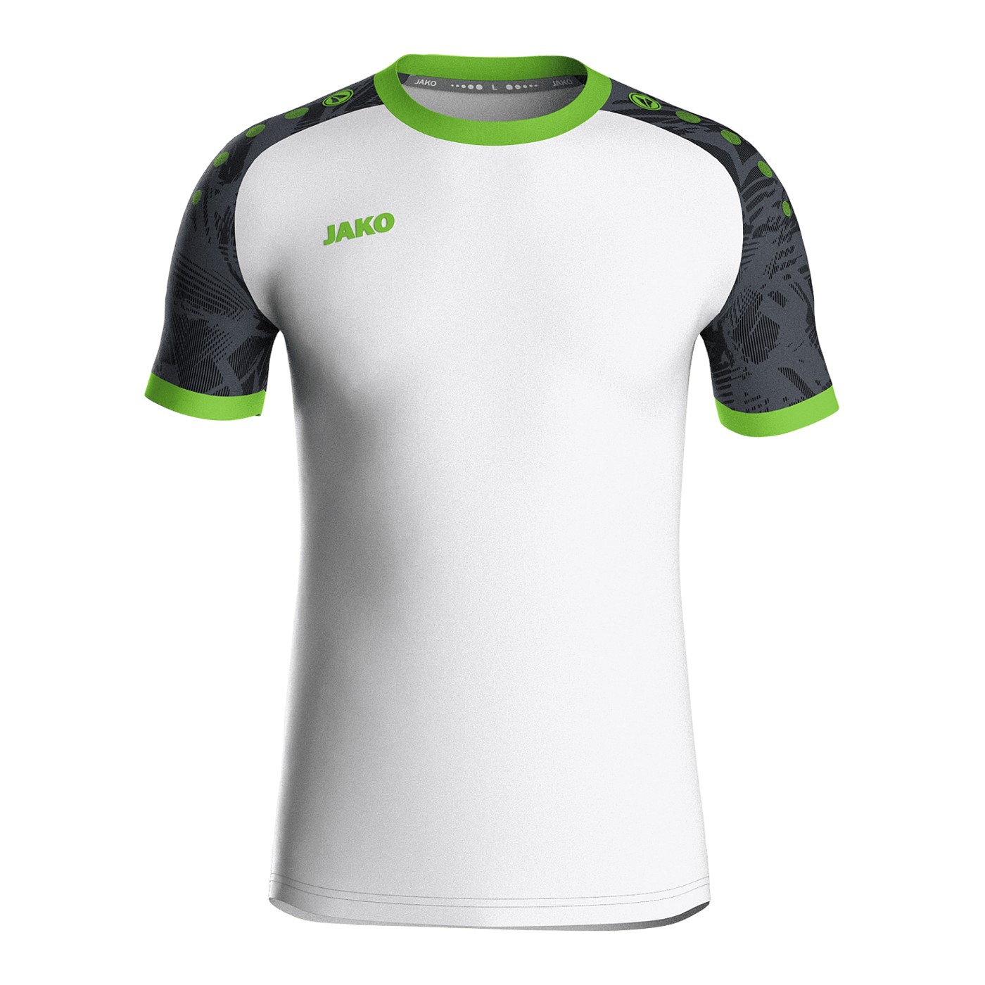 JAKO Iconic Trikot Weiss Schwarz Grün F014