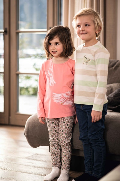 Leggings, rosa für Mädchen