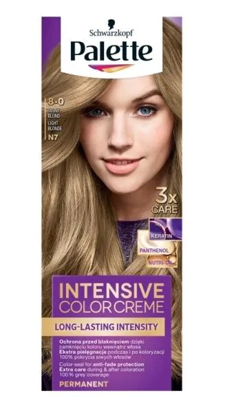 Palette Intensive Color Creme боја за косу N7 светло плава v.14