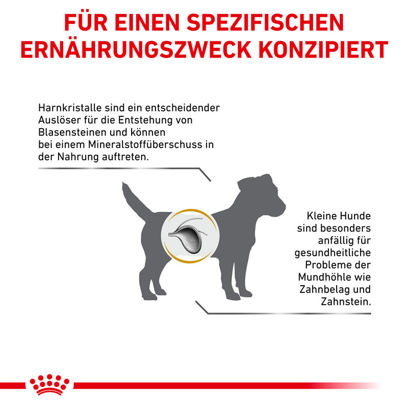 ROYAL CANIN Nierendiät ROYAL CANIN Veterinary Urinary S/O Small Dogs 2x8 kg