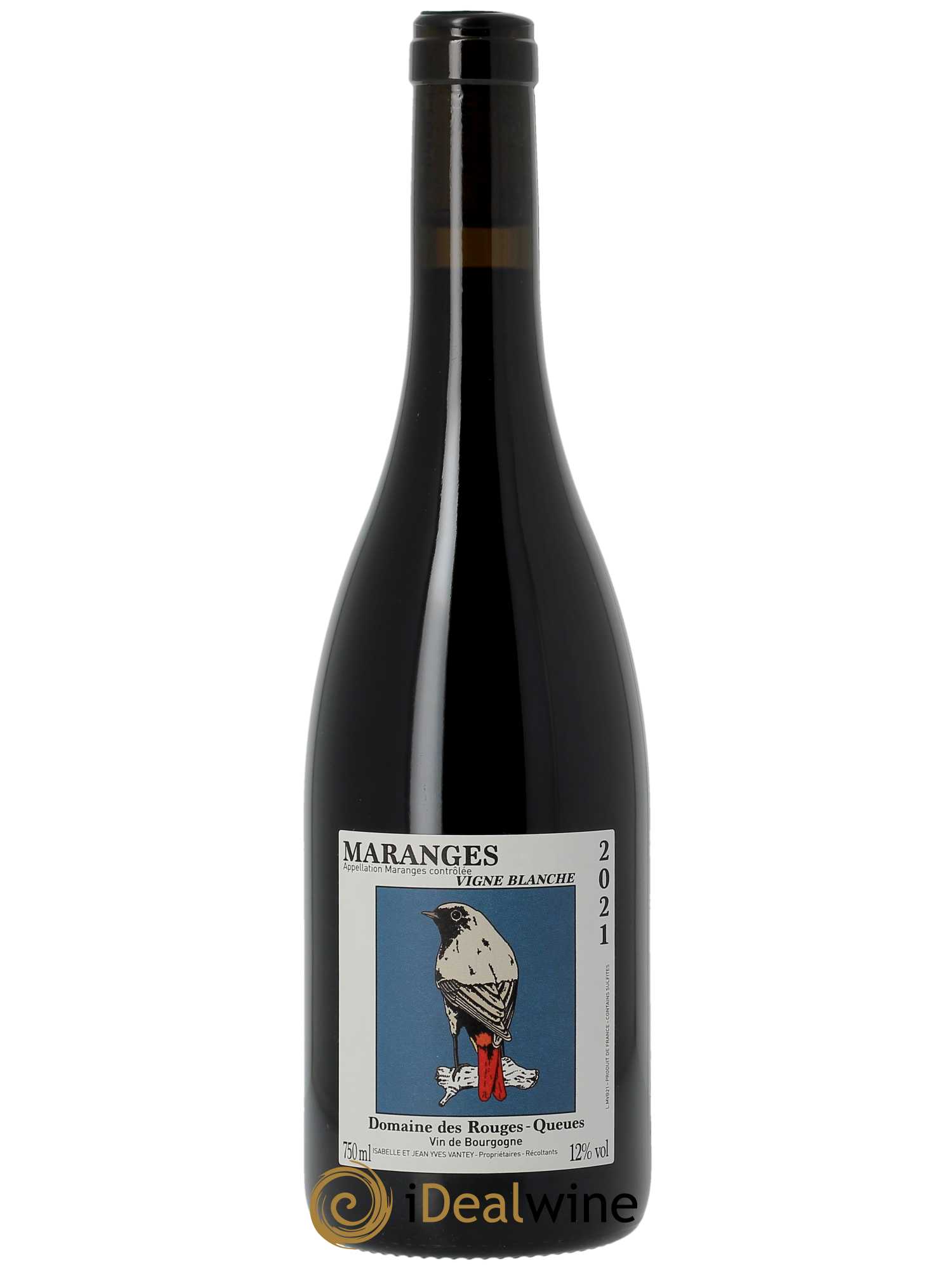 Maranges Vigne Blanche Rouges Queues (domaine des)  2021 - Lot de 1 Bouteille