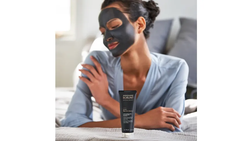ANNEMARIE BÖRLIND 2-IN-1 Black Mask 75 ml