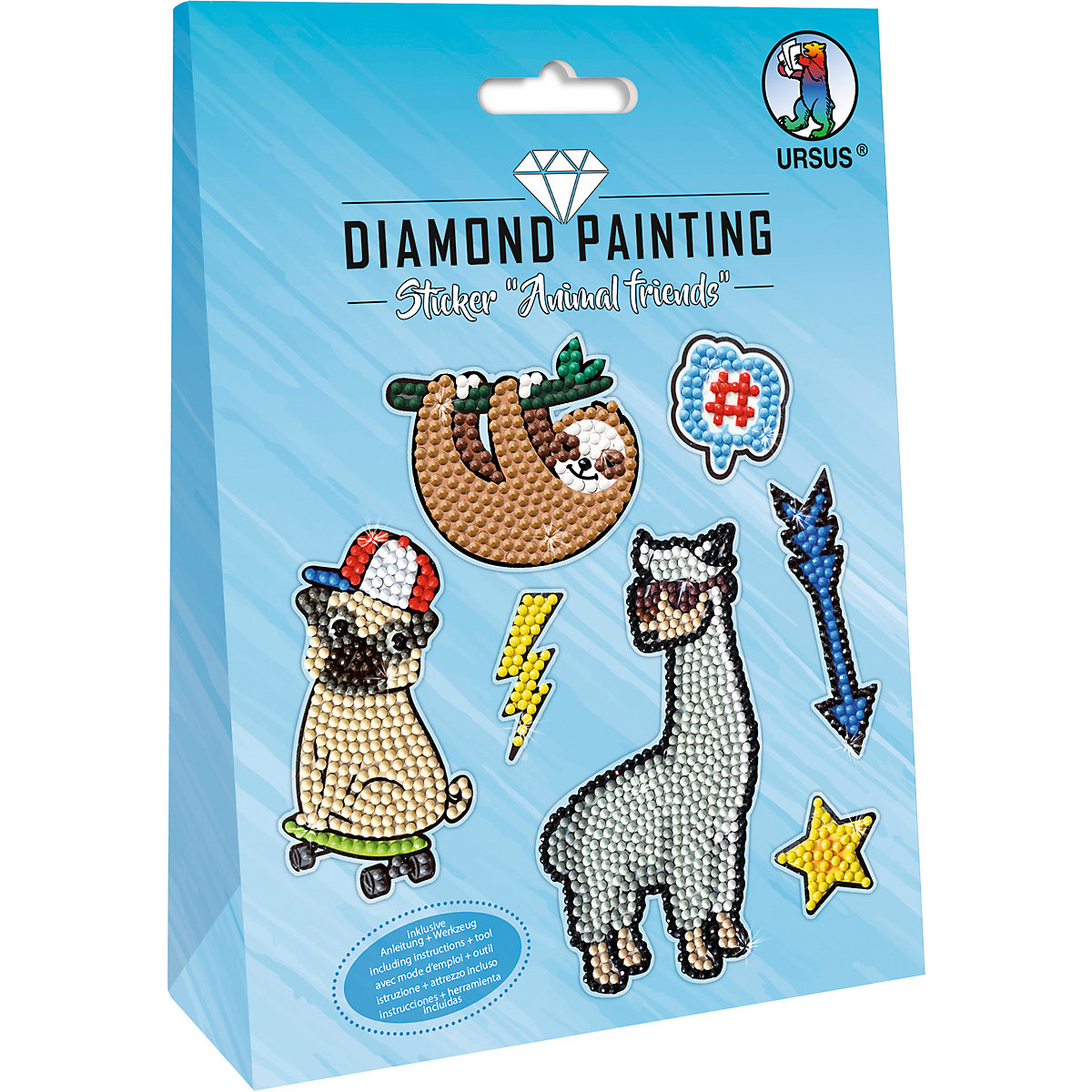 Diamond Painting Sticker 
