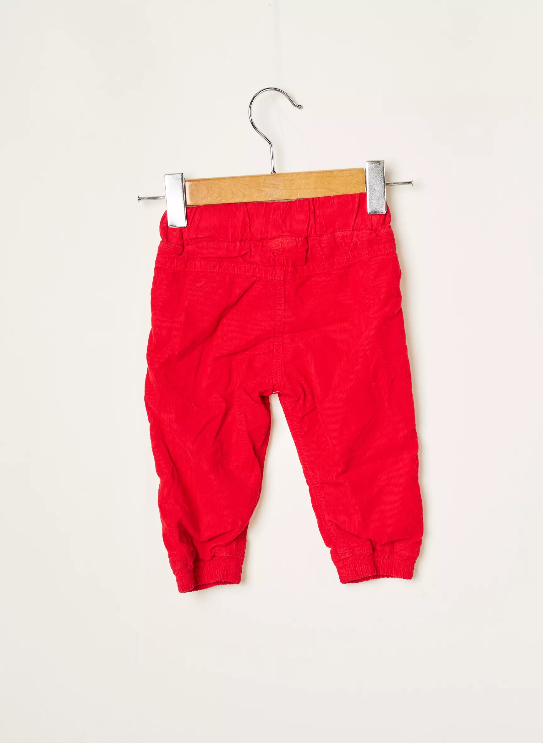 3 Pommes Pantalons Droits Garcon couleur rouge