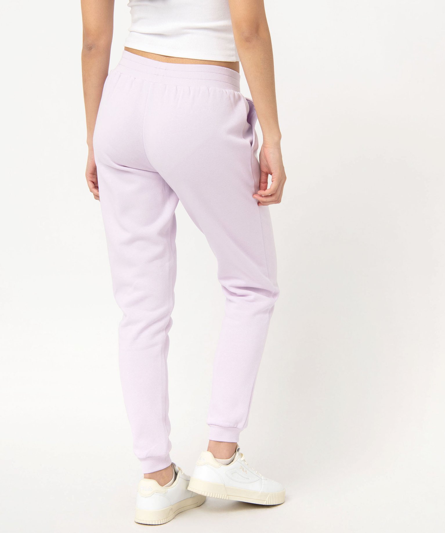 Pantalon de jogging femme molletonné violet clair | GEMO