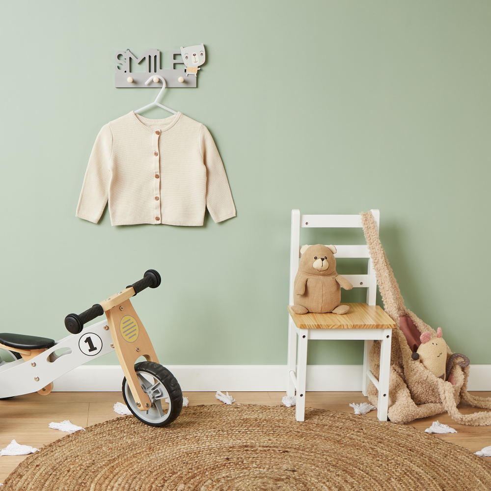 Wandgarderobe Smile grau