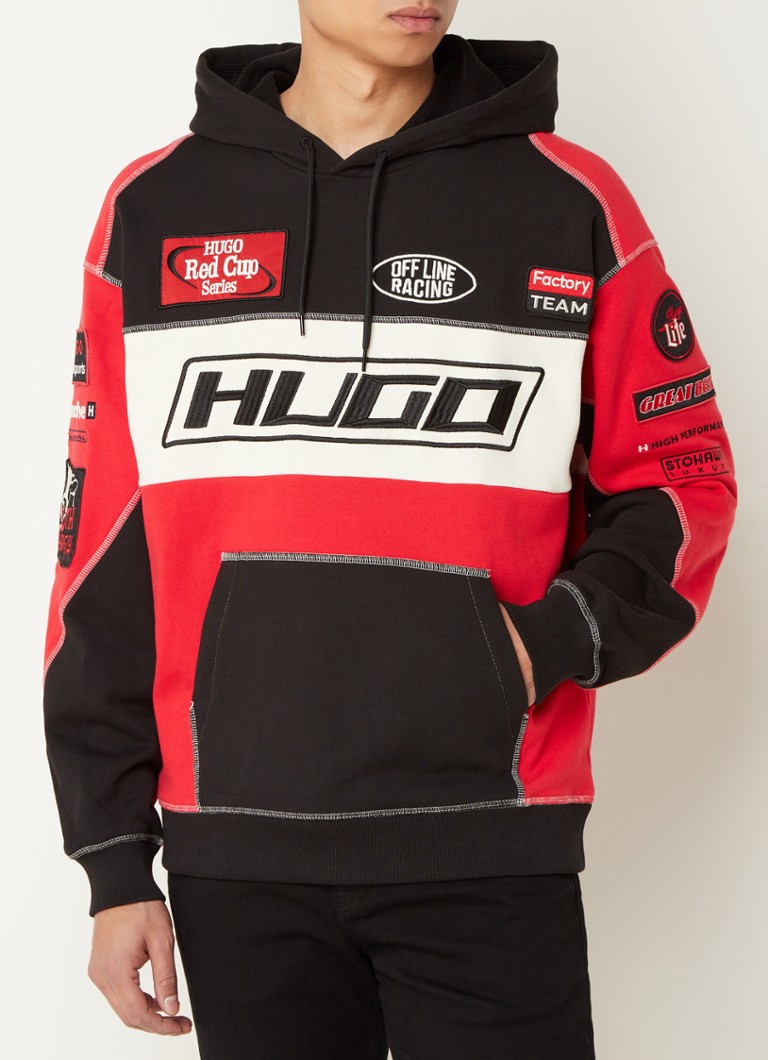 HUGO BOSS Dussels hoodie with logo embroidery