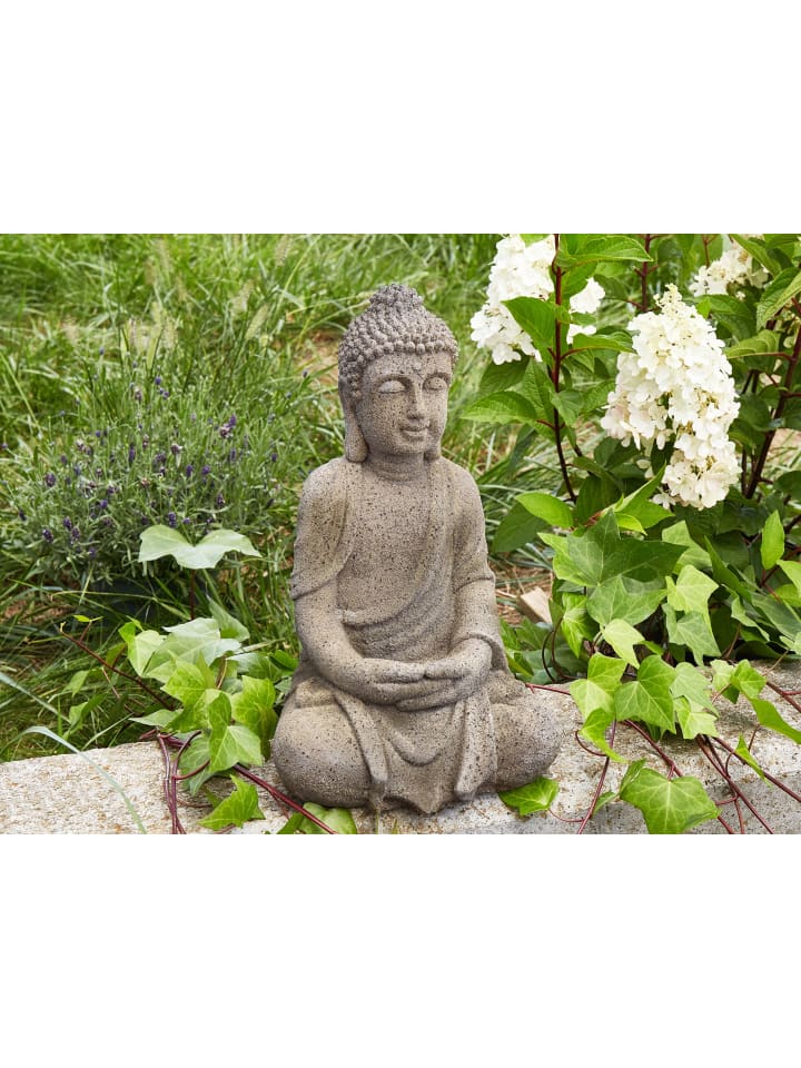 Beliani Gartenfigur VALLOIRE in Grau - (W) 24 x (H) 41 x (L) 19 cm günstig kaufen onesize