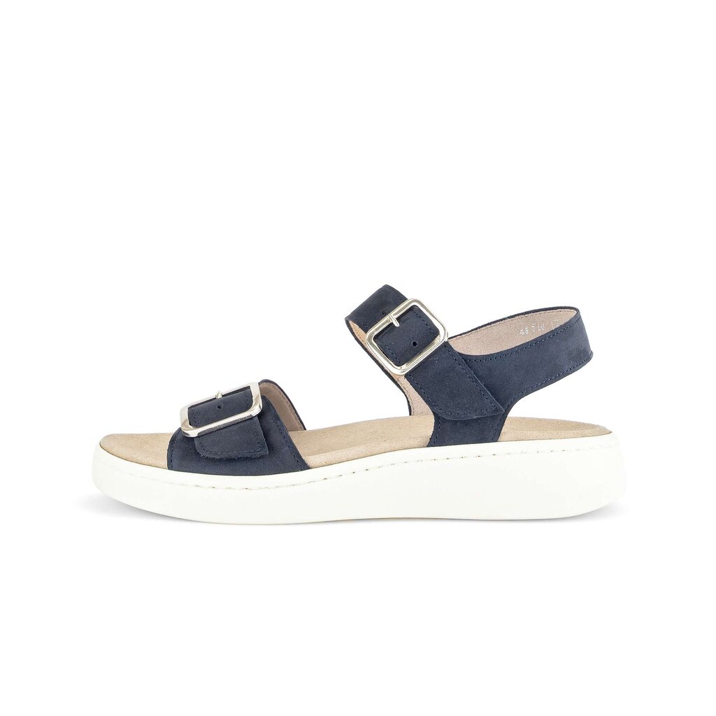 Gabor fashion Plateau Sandale blau