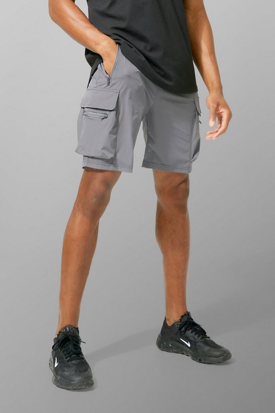 Man Active Cargo-Shorts