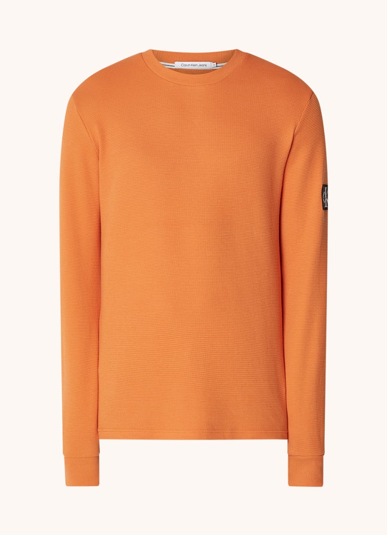 Calvin Klein Fine-knit sweater with logo