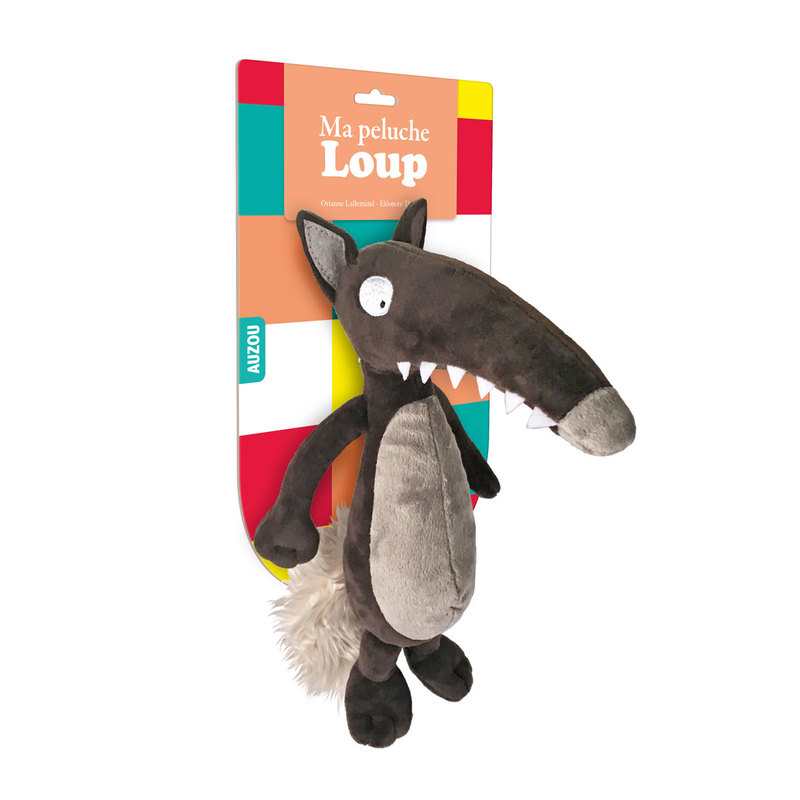 Peluche du loup - Auzou