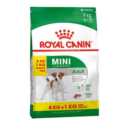 1 kg / 3 kg gratis! 9 kg / 18 kg Royal Canin Size im Bonusbag