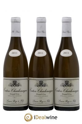 Corton-Charlemagne Grand Cru Simon Bize & Fils  2011 - Lot de 3 Bouteilles