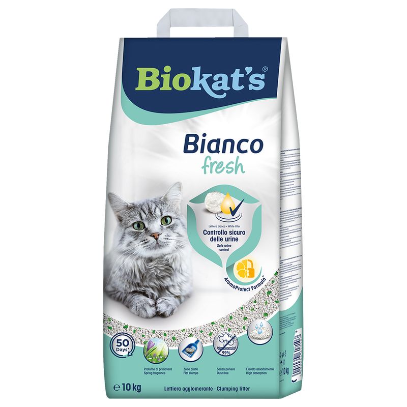 Biokat's Bianco Fresh Katzenstreu zu TOP-Preisen
