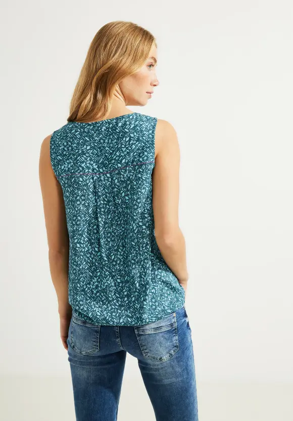 CECIL Blusentop mit Minimalprint