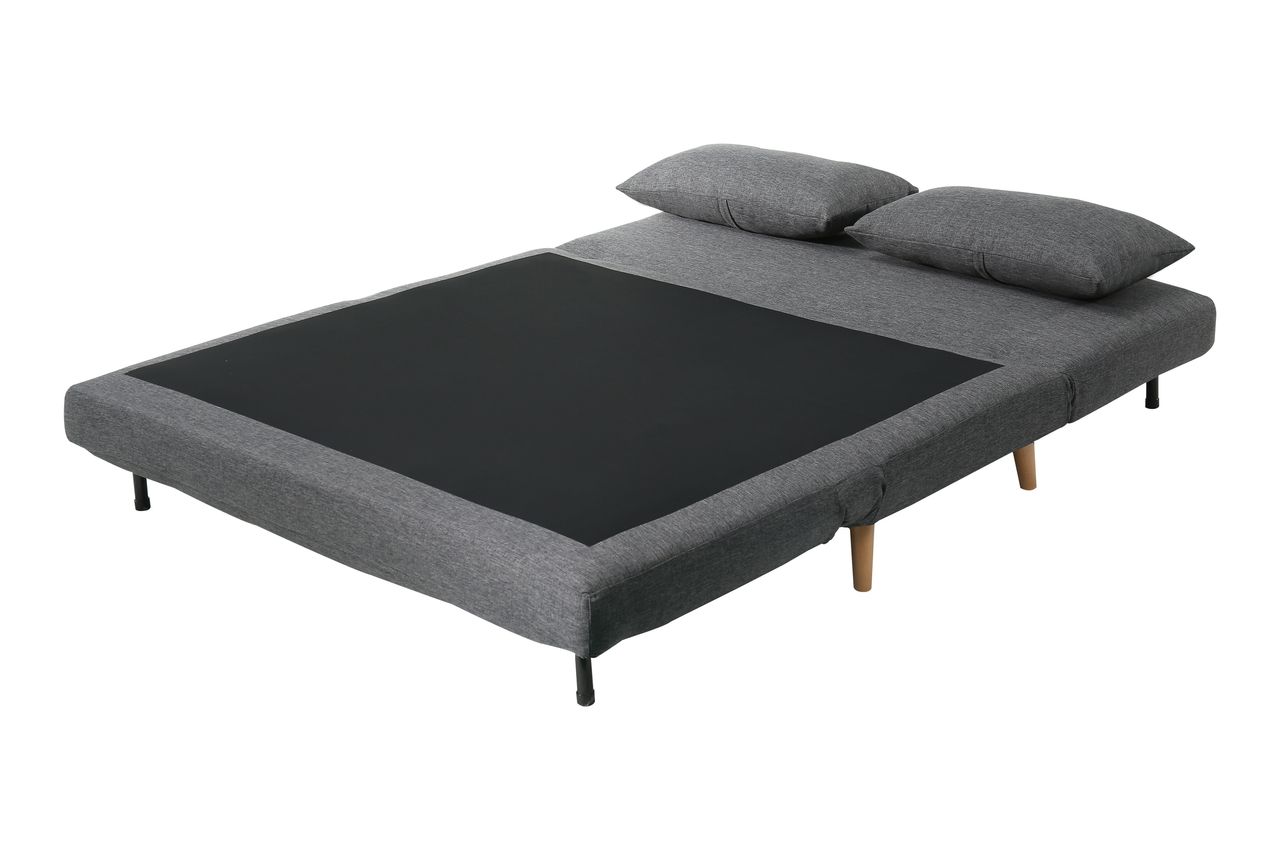 Happy Home Happy Home Schlafsessel inkl. Kissen 141 x 90 x 71 cm grau