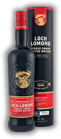 Loch Lomond Scotch Single Grain unpeated Loch Lomond Scotch Single Grain unpeated Süß und fruchtig in perfekter Harmonie. 0,7	 Liter - Vol 46%