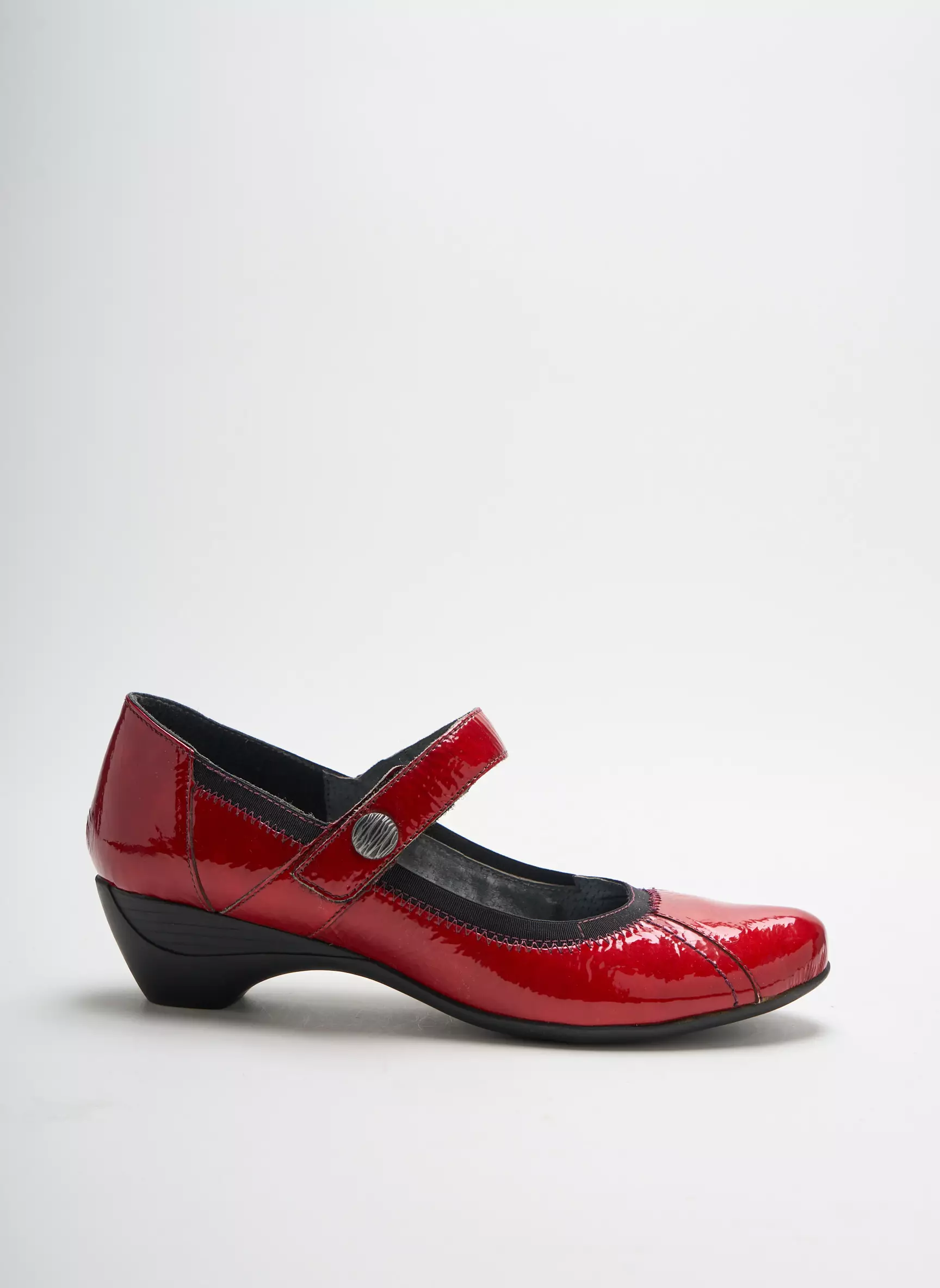 Geo Reino Ballerines Femme couleur rouge