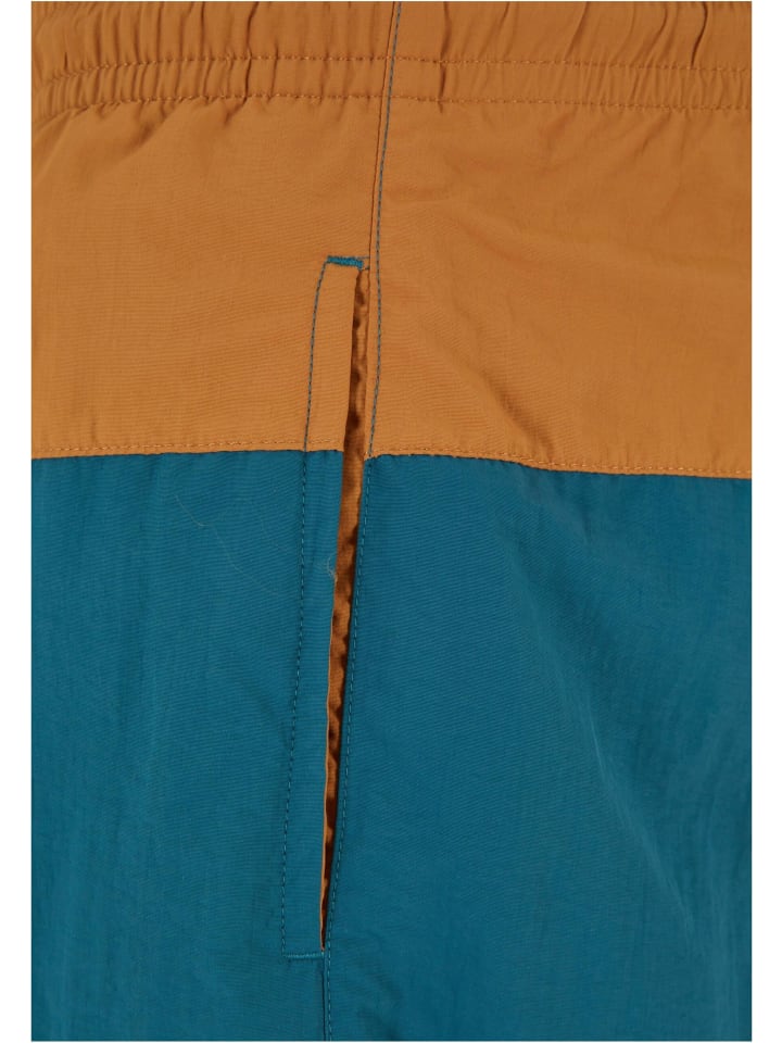 Urban Classics Urban Classics Badeshorts in teal/toffee günstig kaufen