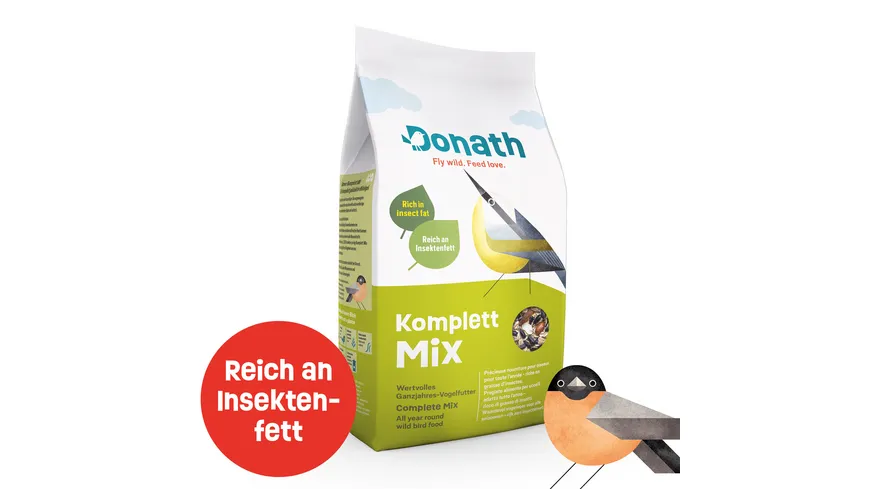 Donath Vogelfutter  Komplett Mix 1 kg