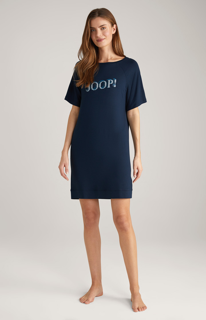 Loungewear Longshirt in Midnight Blue