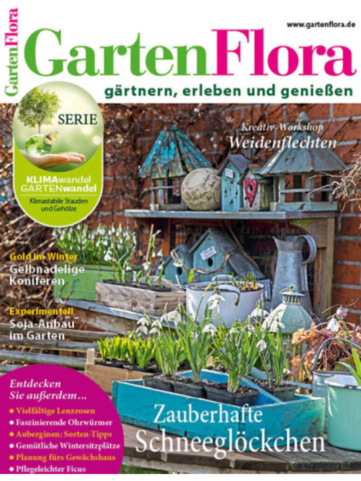 Hubert Burda Media 12 x GARTENFLORA Zeitschrift (Gutschein für Jahres Abo) günstig kaufen onesize