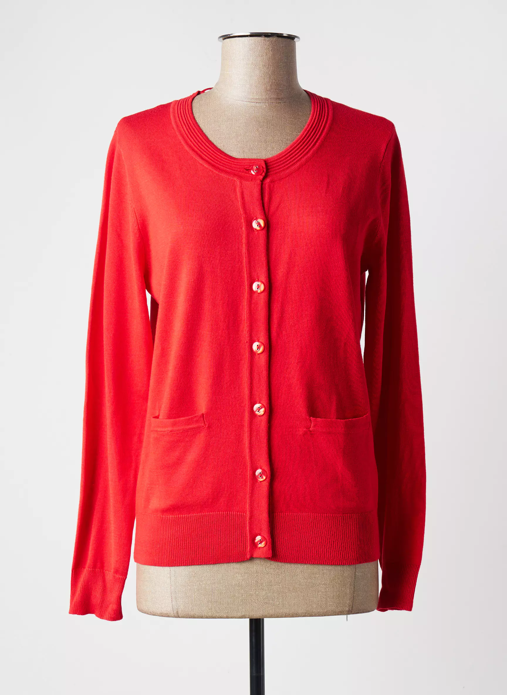Brandtex Cardigans Femme couleur orange