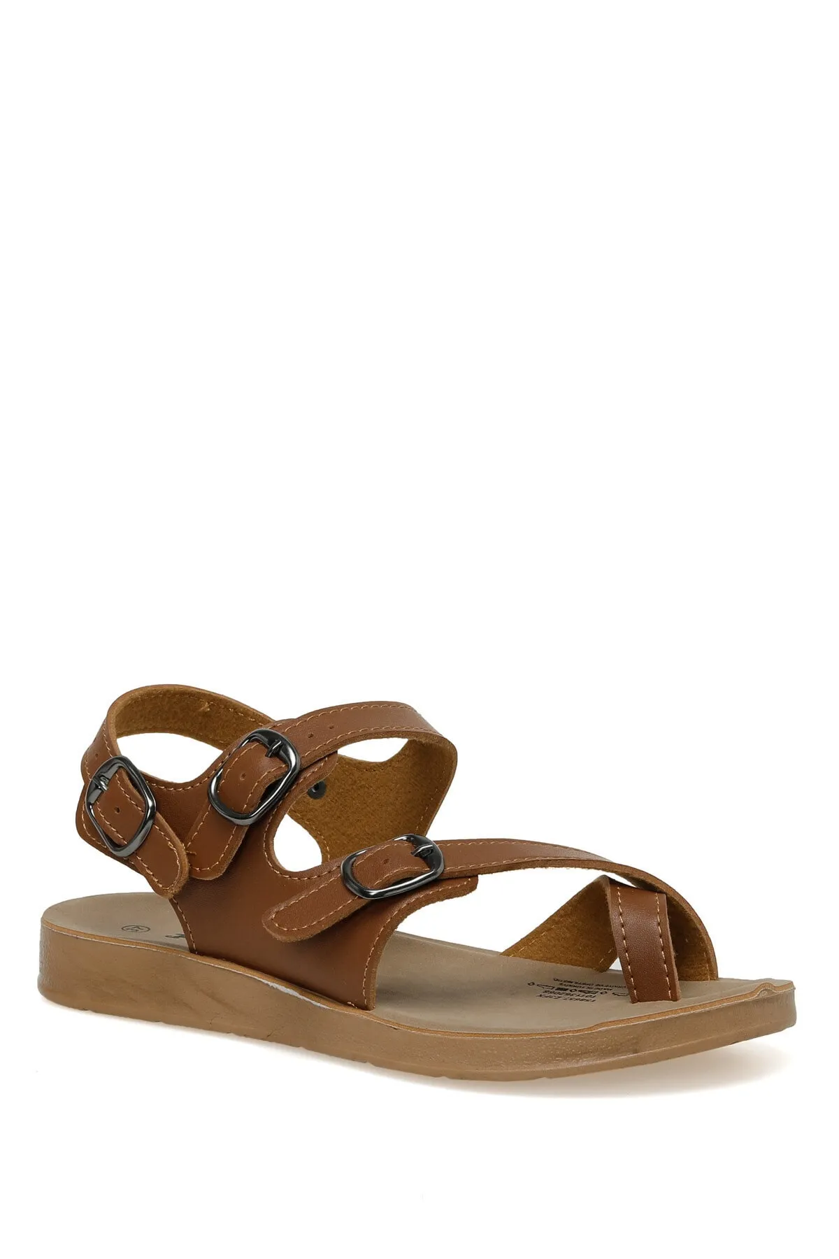Polaris  158657.z3fx Hellbraune Bequemsandalen für Damen