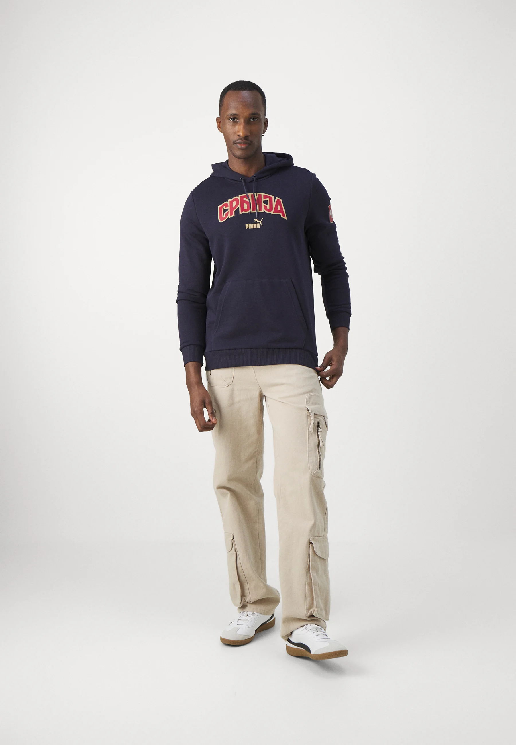 Sudadera con capucha Puma SERBIA FSS FTBLICONS - Sudadera con capucha