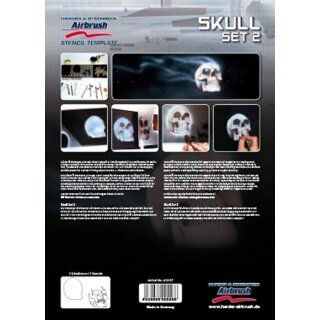 Schablone Step by Step (Skull Set 2) [2]