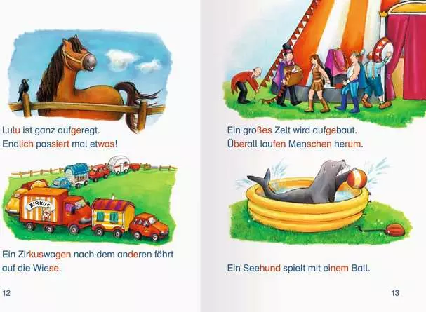Leserabe - Sonderausgaben: Ponygeschichten - Silbe für Silbe lesen lernen