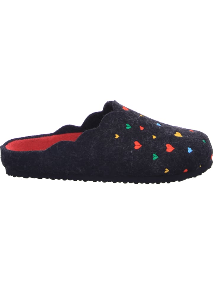 Supremo Pantoffel in schwarz günstig kaufen