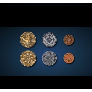 Legendary Metal Coins - Slavic Coin Set (24)