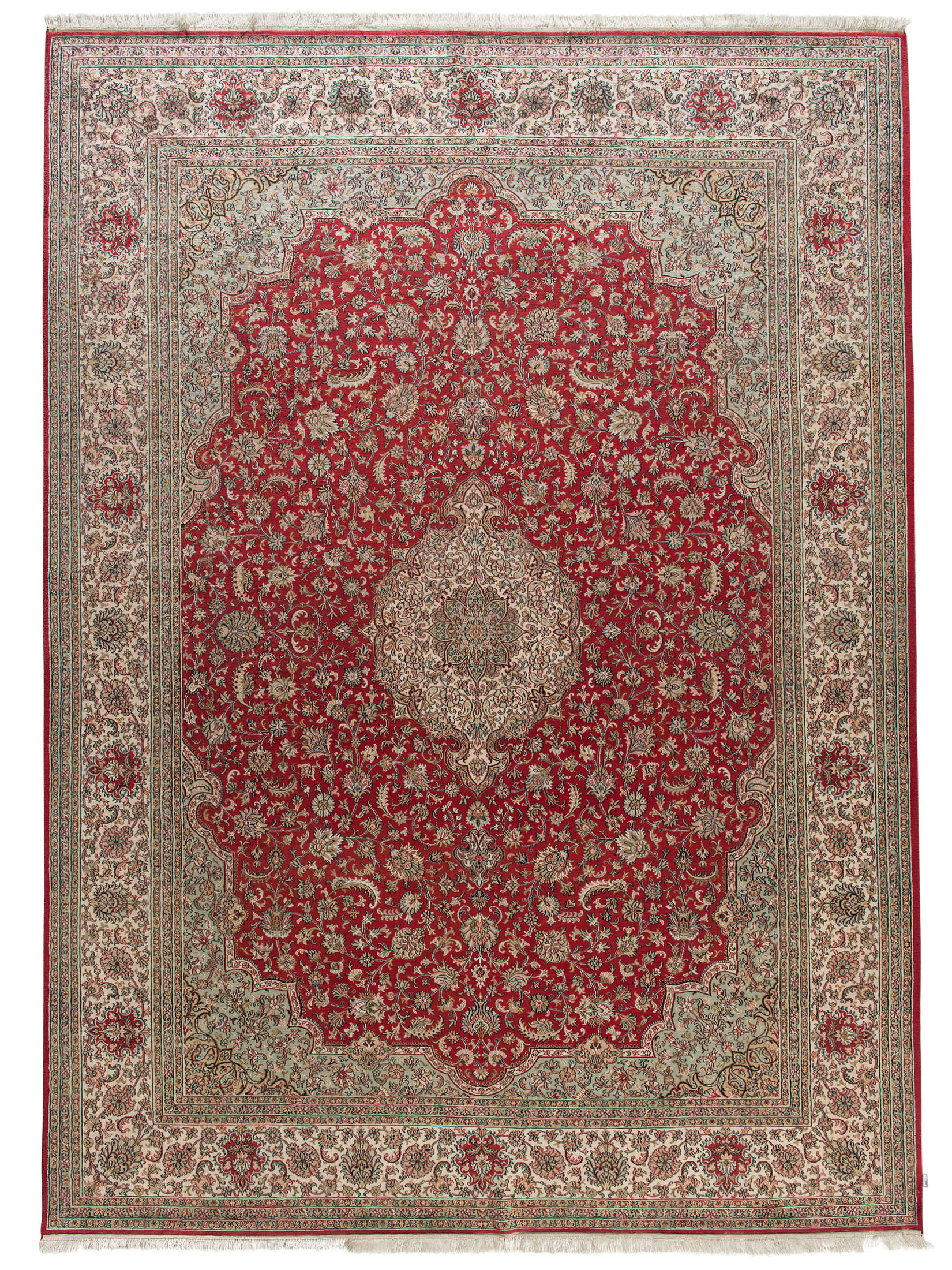Kaschmir Seide 18/18 ca. 250 x 340 cm, Unikat / Einzelstück