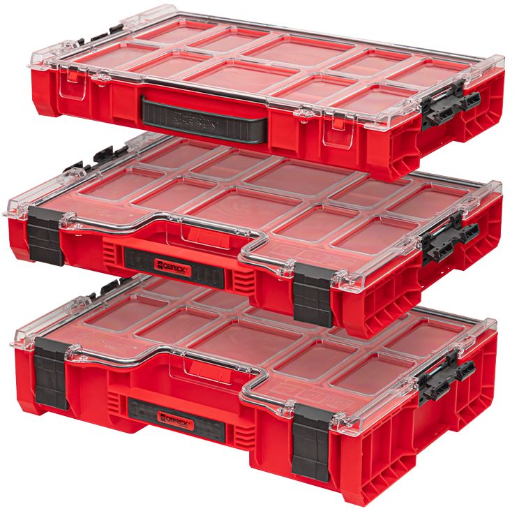 QBrick ORGQPRO200CZEPG001 PRO Organizer 200 Rød Ultra HD