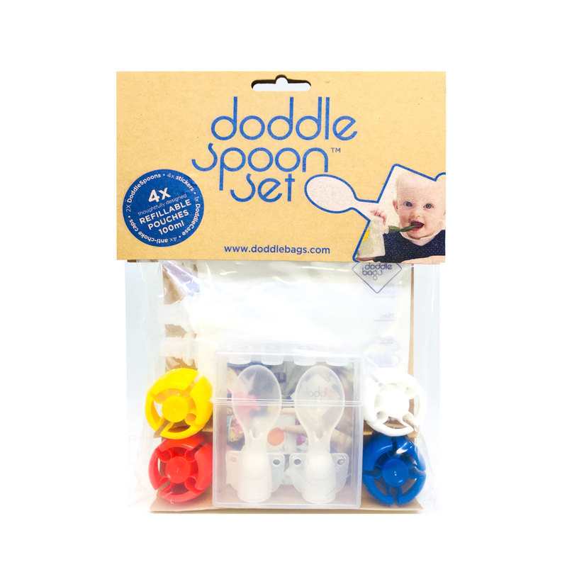 Pack de 2 cuillères pour gourdes Doddle Bags