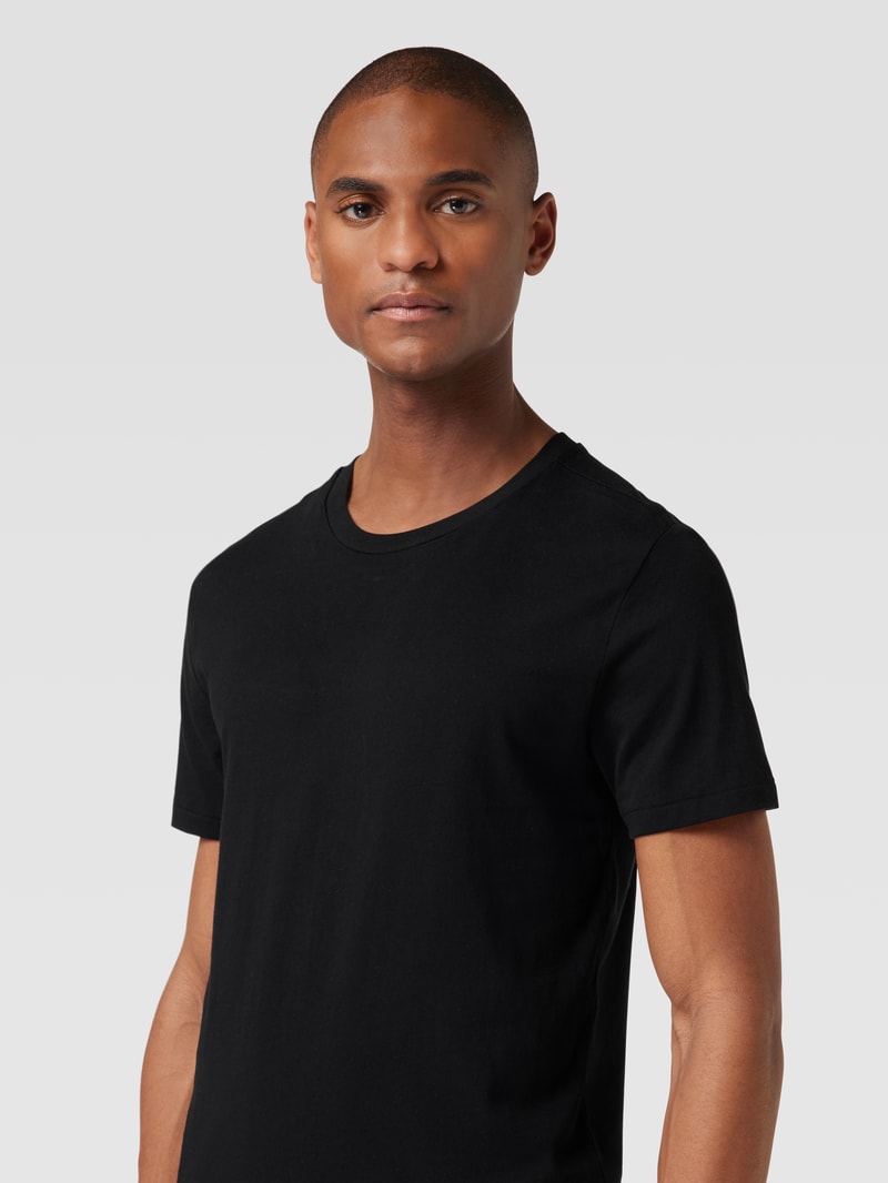 T-Shirt im 3er-Pack in schwarz