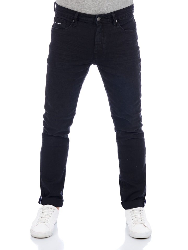 DENIMFY Jeans DFMiro regular/straight in Schwarz günstig kaufen