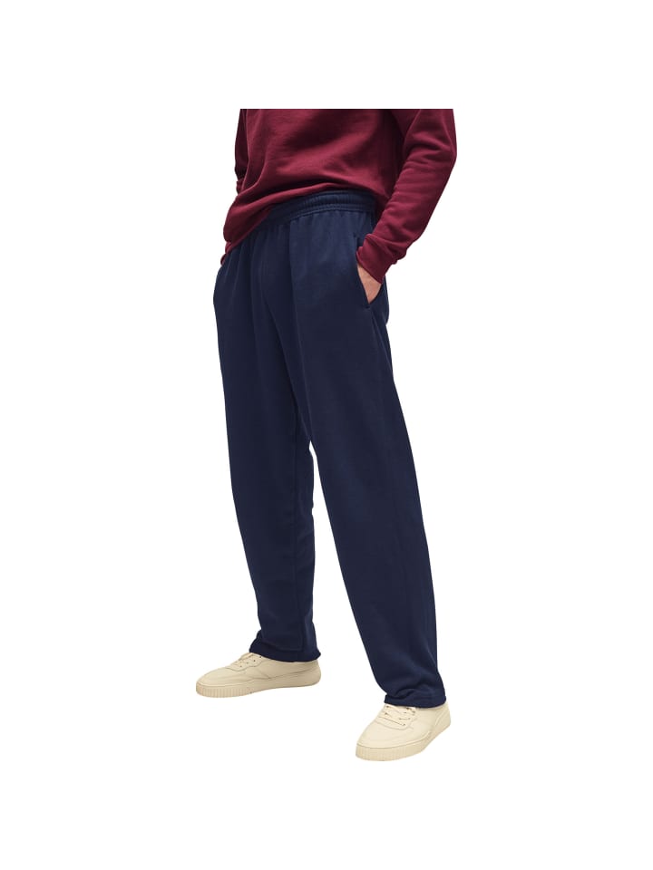 Fruit of the Loom Sweat Unisex-Freizeithose, lang in dunkelblau günstig kaufen