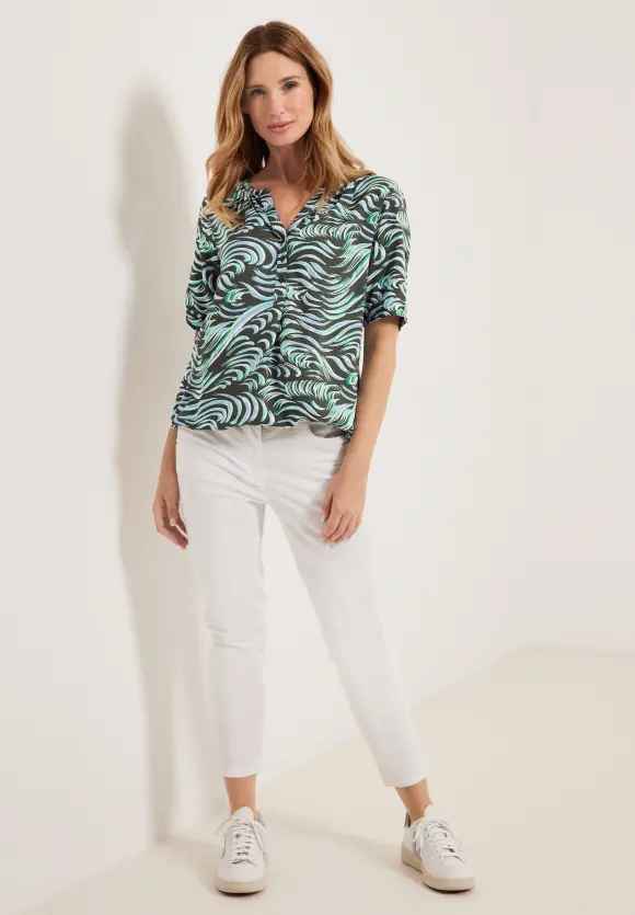CECIL Print Viskose Bluse