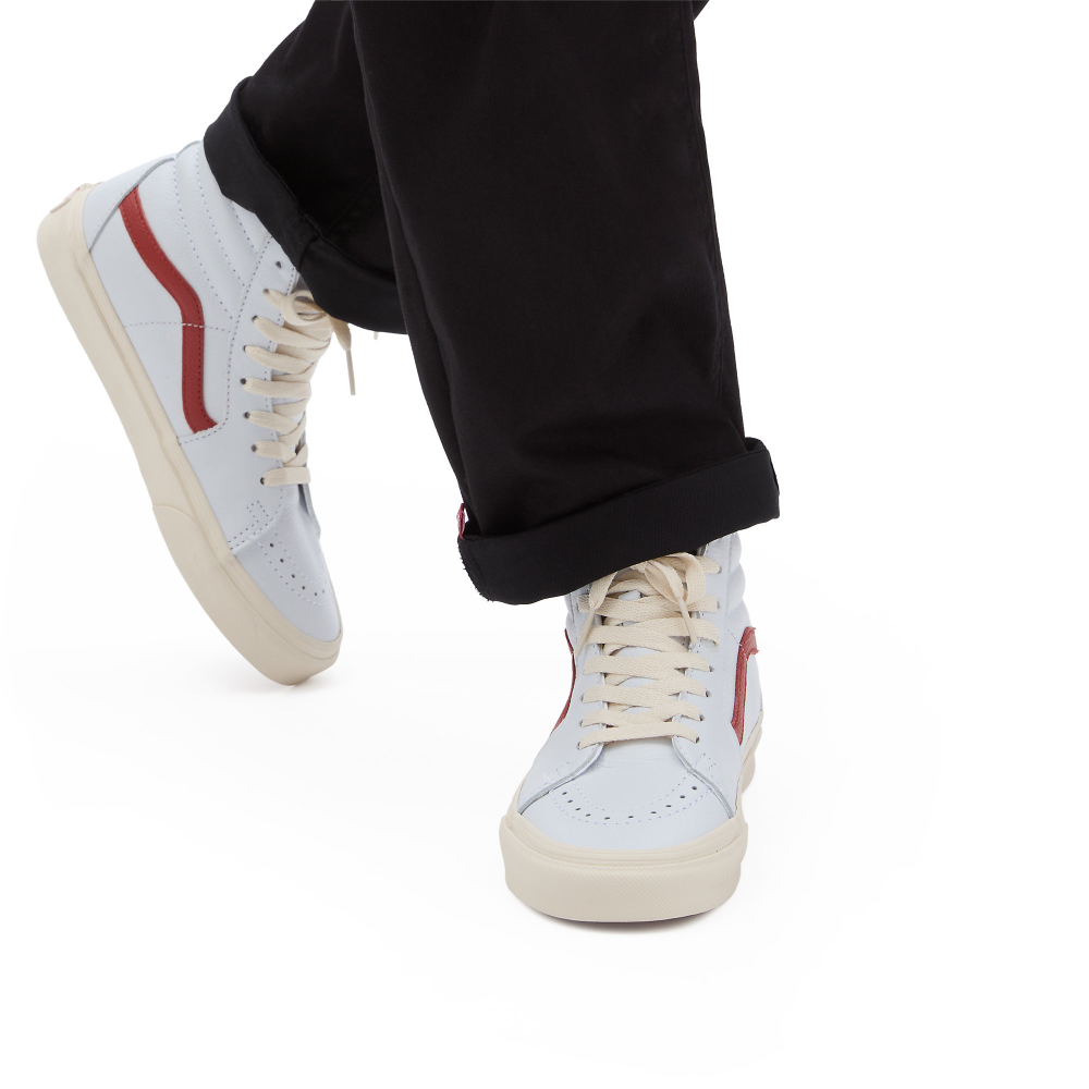 Vans Vintage Pop Sk8 Hi VN0007NSRED / weiss