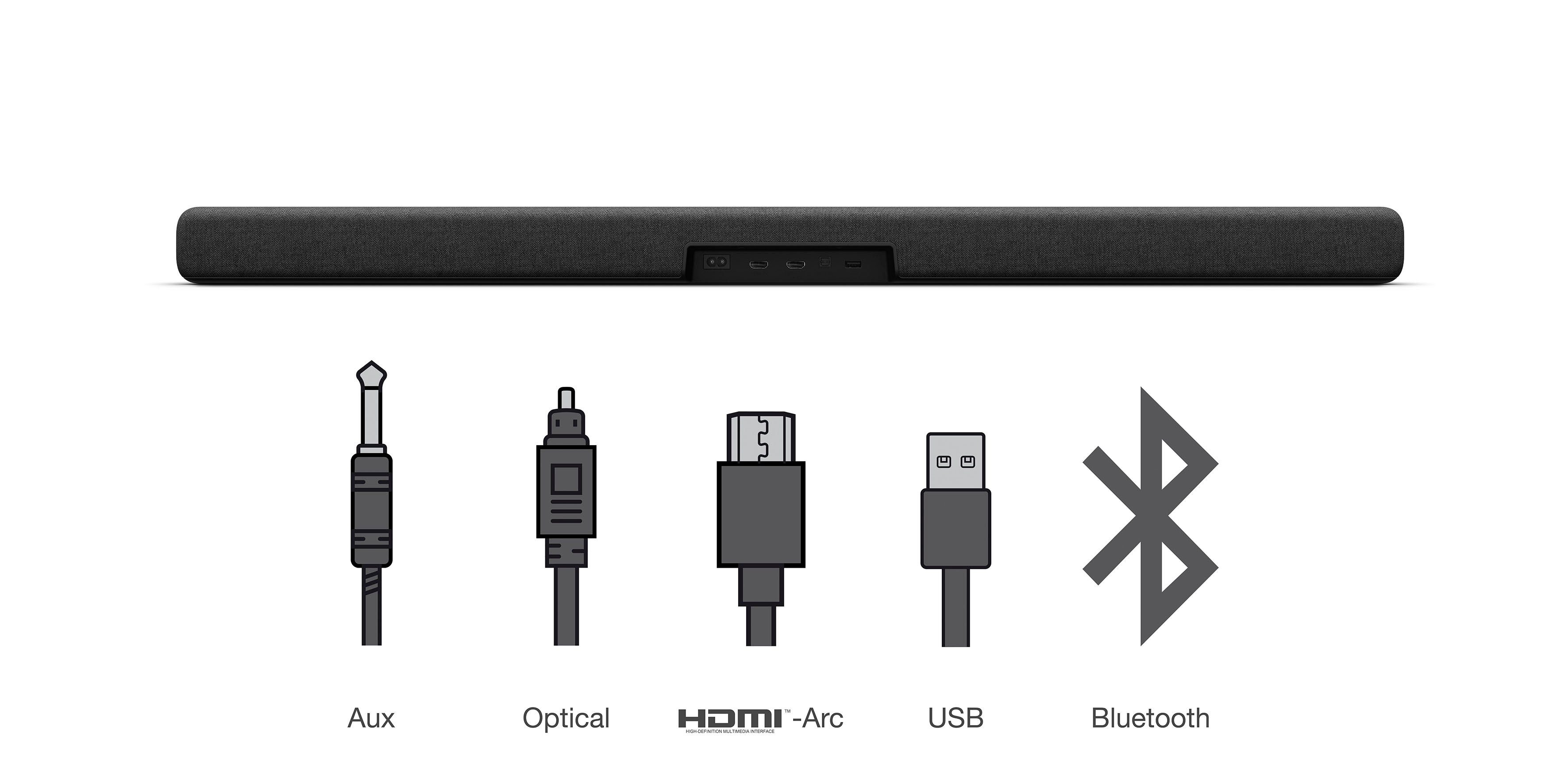 TCL TS8132 3.1.2 Soundbar (Bluetooth, WLAN (WiFi), 260 W, mit kabellosem Subwoofer)