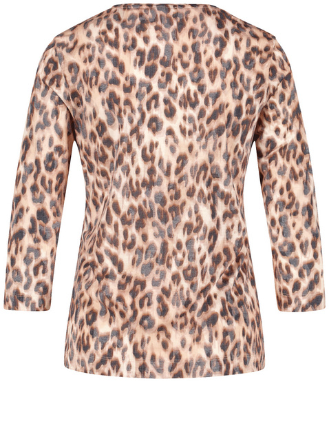 3/4 Arm Shirt in Ausbrenner-Qualität