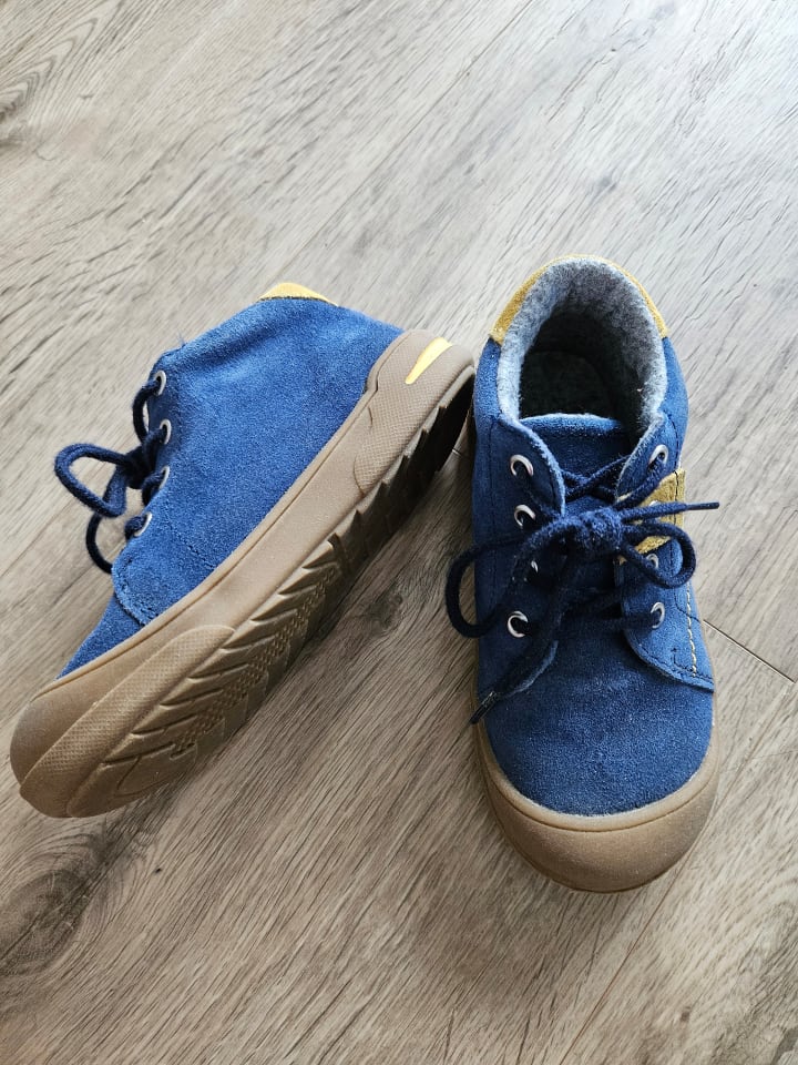 lamino Leder-Sneakers in Blau günstig kaufen 26