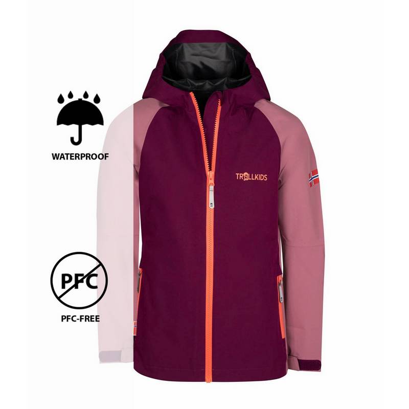 Trollkids Haugesund Regenjacke Mädchen