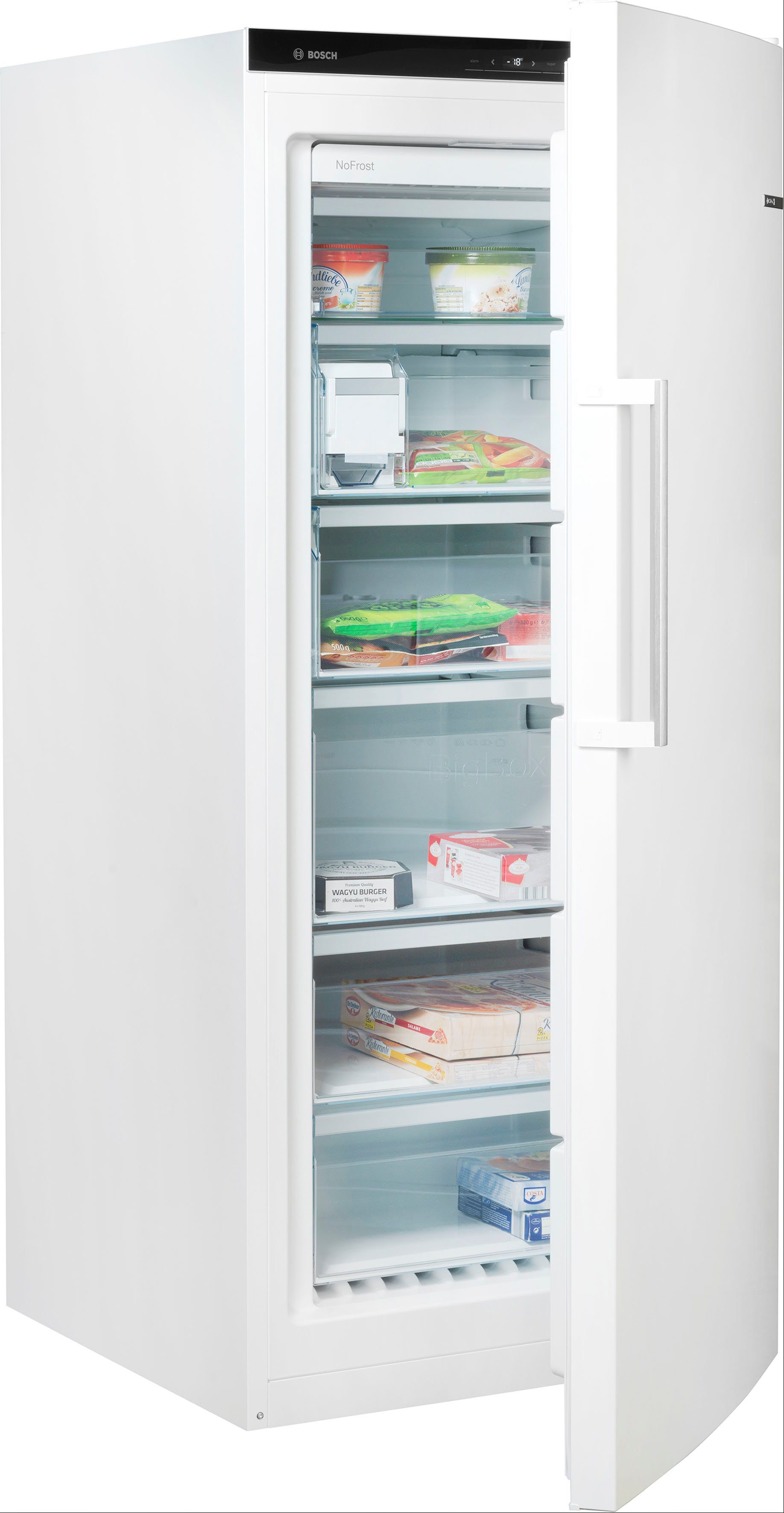BOSCH Gefrierschrank 6 GSN51AWDV, 161 cm hoch, 70 cm breit